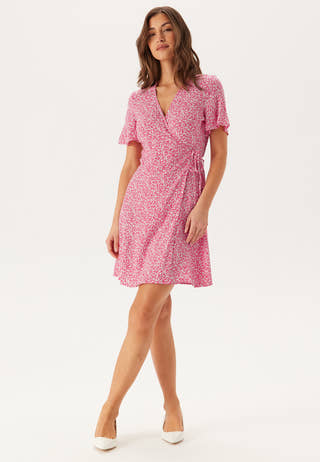 Pctala New Ss Wrap Dress