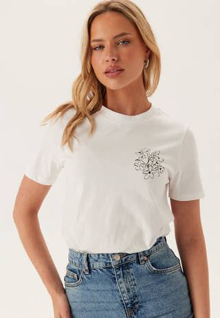 Pctess Ss Printed T-shirt