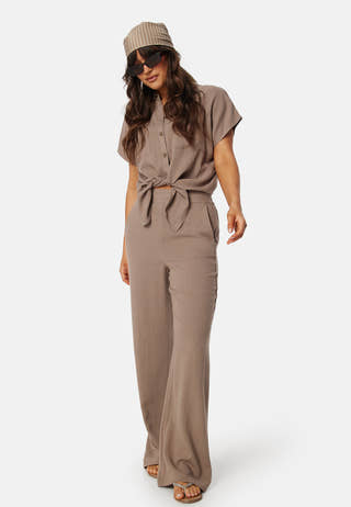 Pcvinsty Linen Tie Shirt