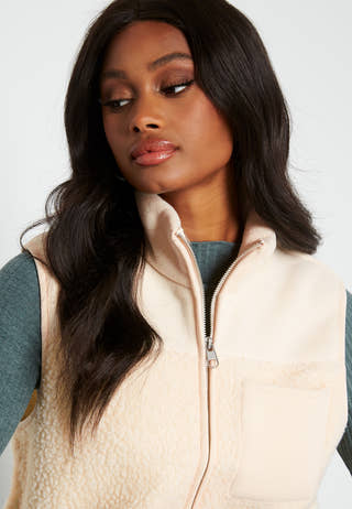 Sadie Teddy Vest