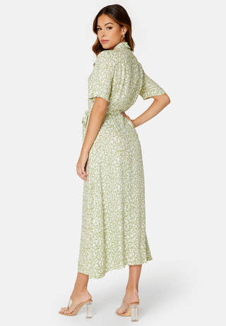 Sanna SS Midi Shirt Dress