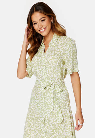 Sanna SS Midi Shirt Dress
