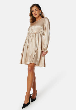 Slore LS O-Neck Dress