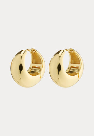 Ioanna Recycled Chunky Hoop Earrings Gold