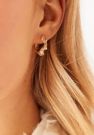 Raelynn Earrings Gold-plated