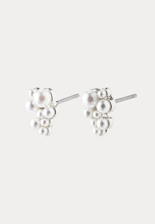 Relando Pearl Earrings Silver-