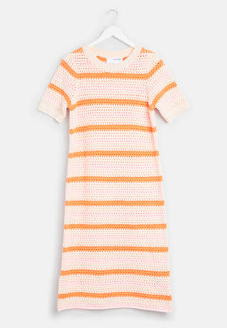 Alby SS Long Knit Dress