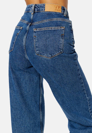 Alice HW Wide Long Jeans