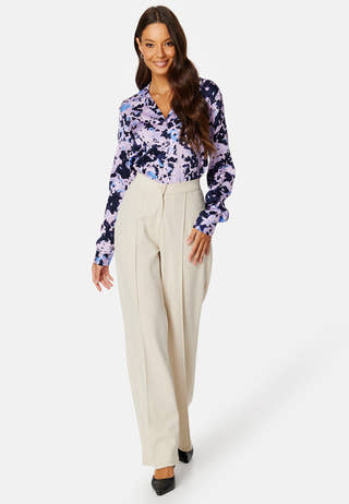 Aronia LS AOP Satin Shirt