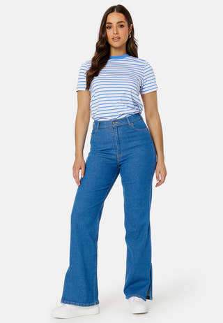 Essential SS Stripe O-Neck Tee