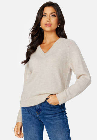 Lulu LS Knit V-Neck