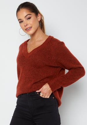 Lulu LS Knit V-Neck