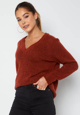Lulu LS Knit V-Neck