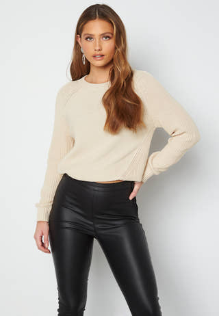 Sira LS Knit O-Neck