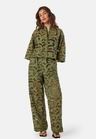 Slfallia Broderi Shirt