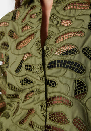 Slfallia Broderi Shirt