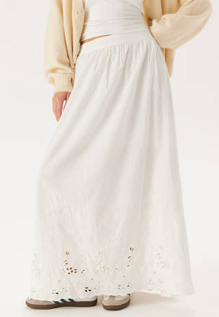 Slfdahlia Hw Ankle Broderi Ski
