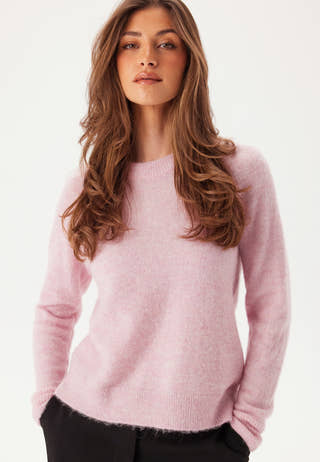 Slflulu LS Knit O-Neck