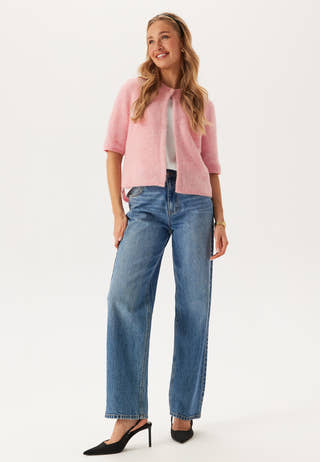 Slfsia Ras 2/4 Rib Knit Cardigan
