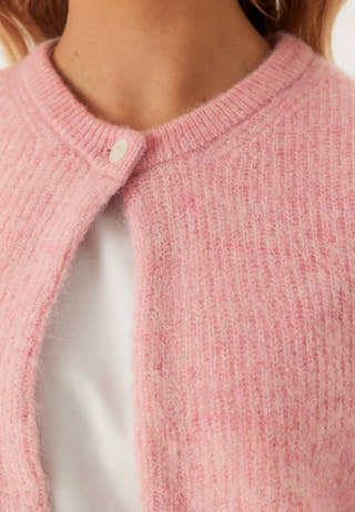 Slfsia Ras 2/4 Rib Knit Cardigan