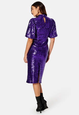 Sola 2/4 Midi Sequins Dress