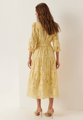 Slfsadie 3/4 Midi Dress