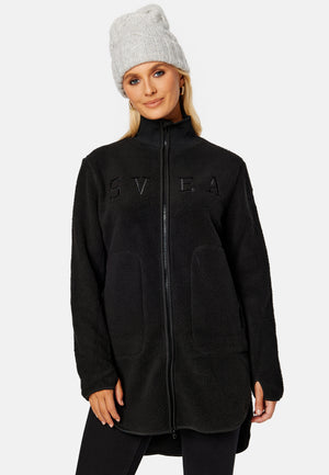 Long Pile Zip Sweat