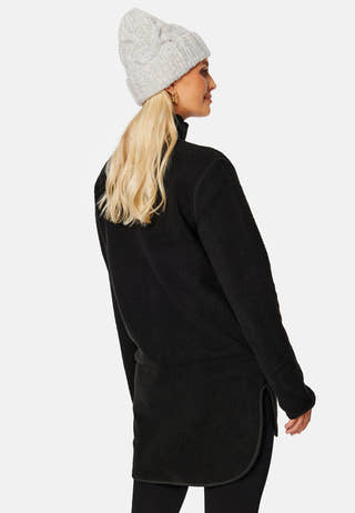 Long Pile Zip Sweat