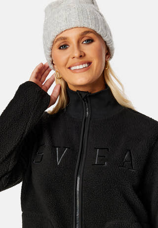 Long Pile Zip Sweat