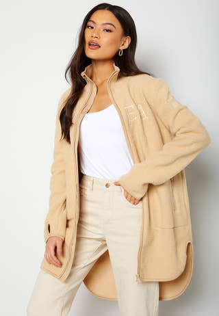 W. Long Pile Zip Sweat