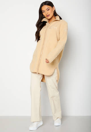 W. Long Pile Zip Sweat