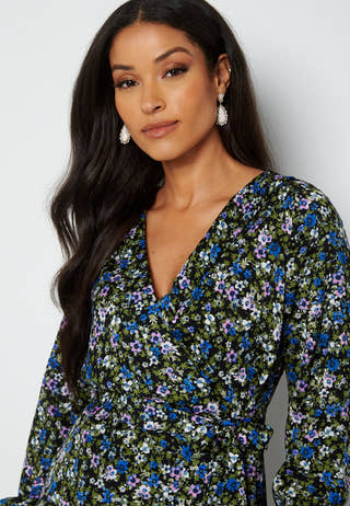 Abby L/S Button Dress
