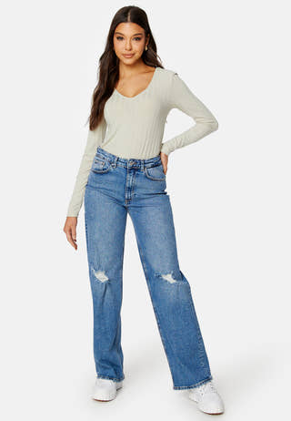Aggie LS V-Neck Top