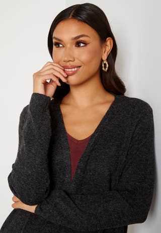Doffy LS Long Open Cardigan