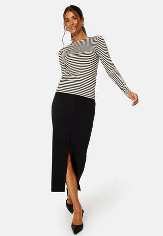Fiona LS Boatneck Top