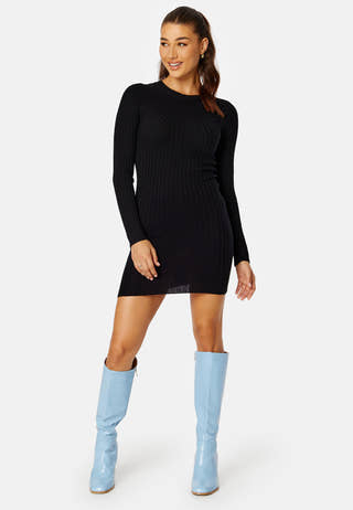 Kiki LS O-Neck Dress