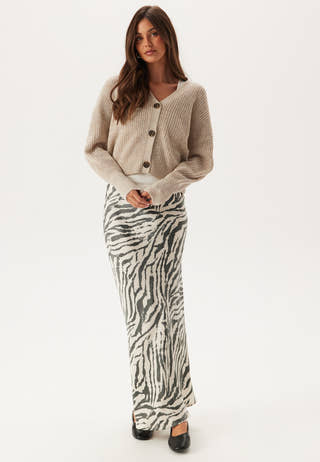 Vmlea LS V-Neck Cuff Cardigan