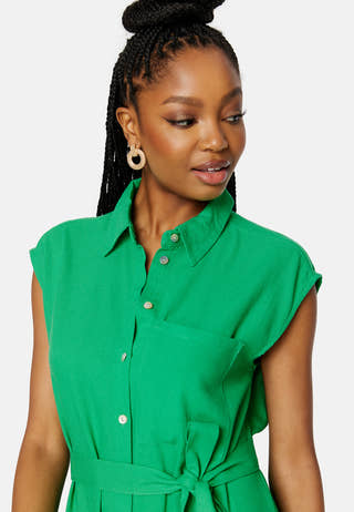 Mymilo SL Calf Shirt Dress