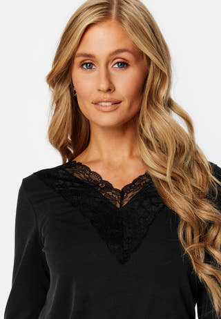 Phine LS Lace Top