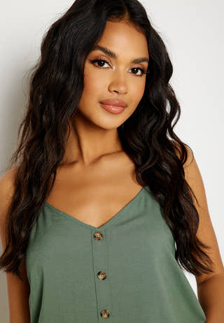 Vica Button Singlet