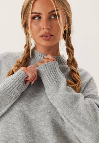 Vmboom Ls O-neck Pullover