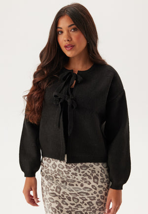 Vmbow Ls O-neck Tie Cardigan