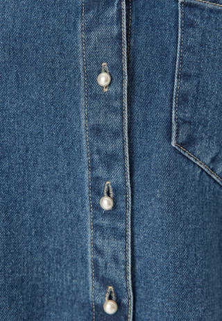 Vmelora Ls Denim Shirt