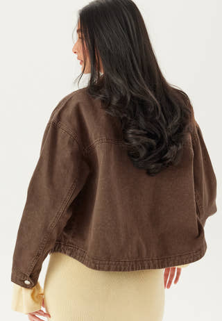 Vmjamie Ls Denim Shacket Mix N