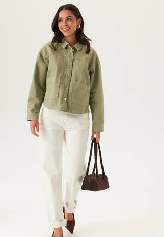 Vmjamie Ls Denim Shacket Mix N