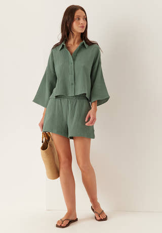 Vmnatali Crop Shirt
