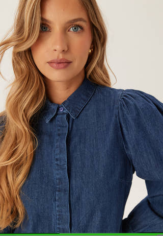 Vmnily Ls Dnm Shirt