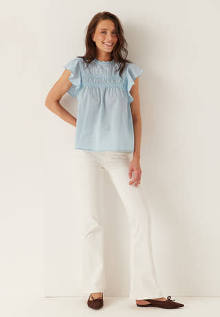Vmtrine Sl Lace Top