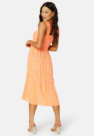 Jenny SL Smock Calf Dress