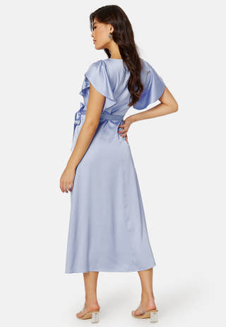 Carolina S/S V-Neck Midi Dress